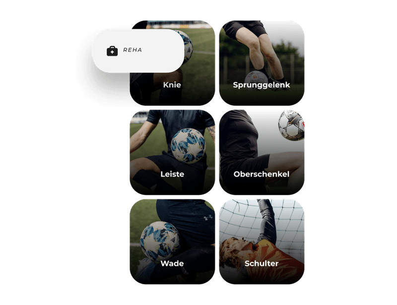 B42 Feature Rehatraining für ein schnelles Comeback auf den Fußballplatz